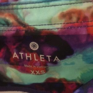 Athleta Pants - Athleta rainbow floral crop leggings sz XXS Athleta Pants - Athleta rainbow floral crop leggings sz XXS